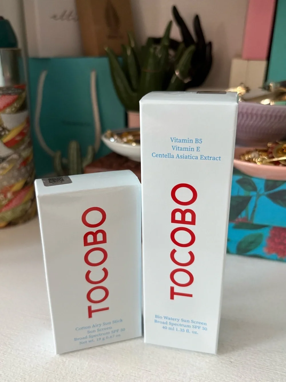 TOCOBO Korean SPF Duo - Sun Stick & Watery SunScreen SPF50
